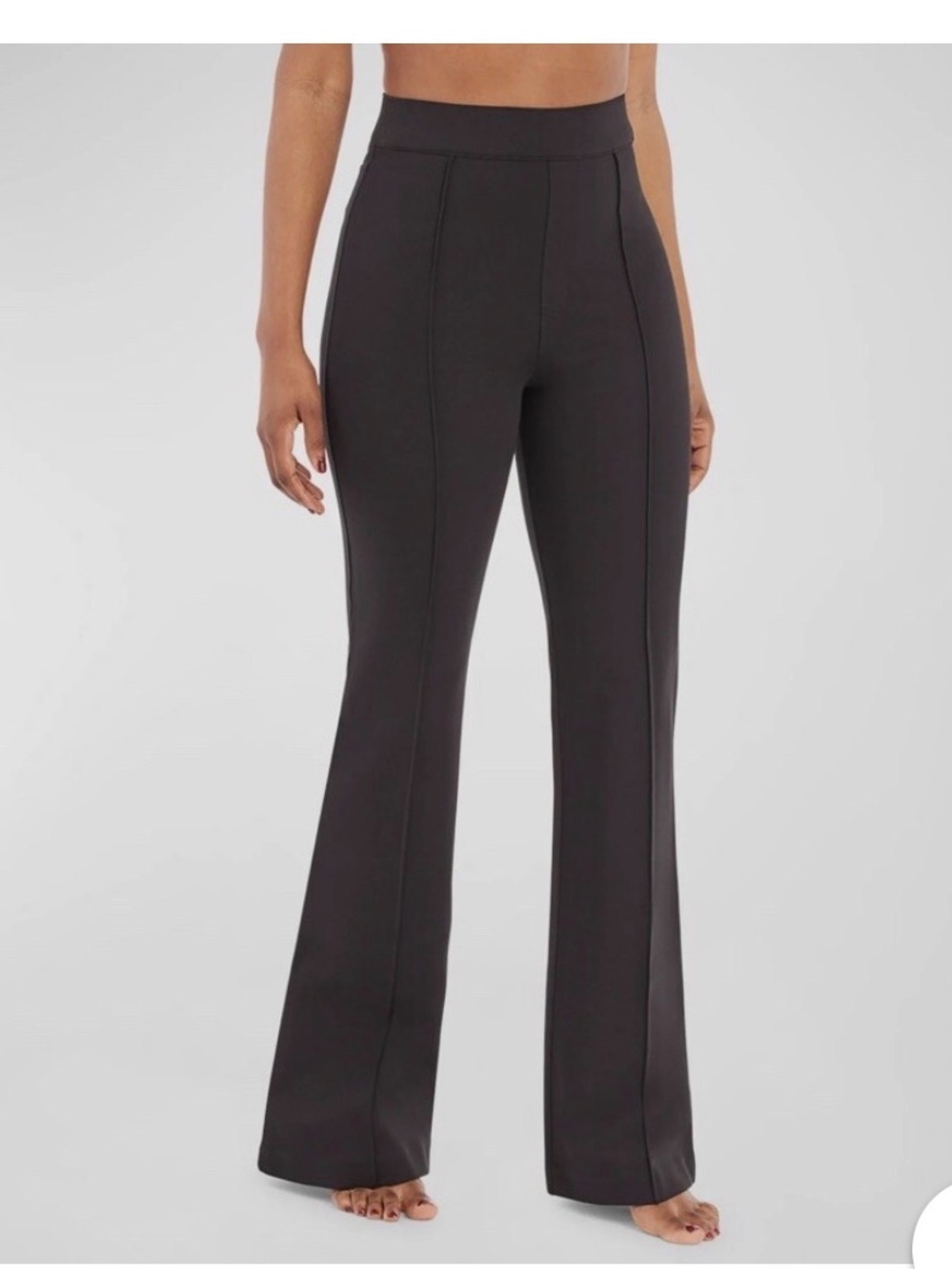 SPANX Black Boot Cut Ponte Pants